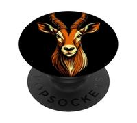 Antelope Kudu Gazelle Africa Safari Serengeti Cute Antelopes PopSockets Adhesive PopGrip