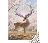 Antelope Puzzles 1000 Piece Flowers Decoration Puzzle for Adults And Kids Gift High Difficulty Game Challenging Puzzles Home Game 1000pcs (75x50cm)