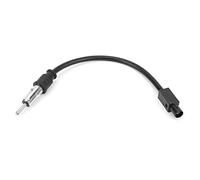 Antenna Adapter Cable Premium Black Car Audio Replacement for High Accuracy CNC Machined Plug Play Design Durable Rubber Metal Construction