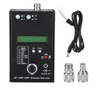 Antenna Analyzer, 160M HF/VHF/UHF Impedance SWR Meter with LC Testing Function Compact RF Analyzer for VSWR and Impedance Measurement Amateur Radio Operators