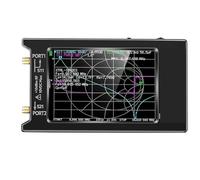 Antenna Analyzer, 50kHz-6.3GHz Vector Network Antenna Analyzer 4" Measure S Parameters HF VHF UHF SWR Phase Delay,for Network Cable Diagnostics
