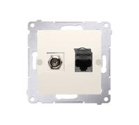 Antenna and Computer Socket Type F and Simon 54 DASFRJ45.01/41