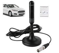 Antenna Indoor For Smart TV, Long Range Reception In-door Digital Aerial, Portable 4K FULL HD In.door Digital Television Antenna, Anti-Interference Aerial, Enhances Visual Experience