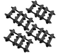 Antenna Mast Clamp 2 inch Pole to Pole Mounting Kits Heavy Duty Mast to Mast Bracket (4 Pack, L)