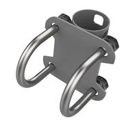 Antenna Mount Fixed Bracket U-Bolt Clamp for Starlink Dish V2,35-55mm Adustable Satellite Dish Brackets Adapter Antenna Mast Tube Bracket