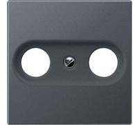 Antenna Plate P/Socket Tv-Fm Anthracite