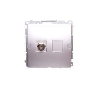 Antenna Socket Type F Single Simon Basic BMAF1.01/43