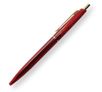Anterique Oil-Based Ballpoint Pens [Ultra-Low Viscosity]: 5-1/2 in. (Clear Red) / Extra fine / 0.5mm Ball