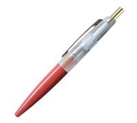Anterique Oil-Based Mini Ballpoint Pens [Ultra-Low Viscosity]: 4 in. (Fire Red) / Extra fine / 0.5mm Ball