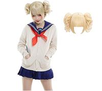 Antermaxier Anime Himiko Toga Cosplay Costume Japanese School JK Uniform Dress Full Set for Halloween