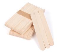 ANTETOK 100pcs Lollipop Sticks, 150mm Wooden Lolly Sticks for Craft, Premium Popsicle Sticks Lollipop Sticks for DIY Projects, Making Homemade Crafts and Plant Labels