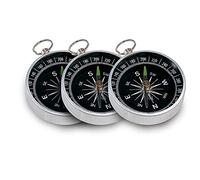 ANTEVIA High Precision Metal Pocket Compass | Over 10 Models | Outdoor Camping Hiking | Colour: Black (Nansen)