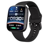 antfit Smart Watch for Women Men, 1.85" AMOLED Display, 30m Waterproof Swimming, 10-Day Battery, Call & Notifications, Fitness, Heart Rate, Sleep Tracker, 100+ Sports, iOS Android Compatible