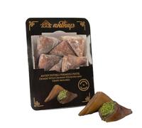 Anthap Delight with Crushed Pistachio and Grape Molasses, Traditional Turkish Delight, Rich Pistachio Filling, Handcrafted Dessert, Perfect for Gifting & Sharing, Exquisite Taste & Texture, 350g
