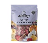 Anthap Dried Cranberries, Sweet & Tart Flavour, Ideal for Trail Mix, Salads & Cereals, Resealable Bag, Perfect for Snacking and Baking, Rich in Antioxidants, High in Fibre, 1kg