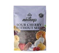 Anthap Dried Sour Cherry Apple Juice Infused without Extra Sugar, Without Seed, No Added Sugar, Tangy & Tart Flavor, Rich in Antioxidants & Fiber, Ideal for Healthy Snacking, Naturally Sweetened, 300g