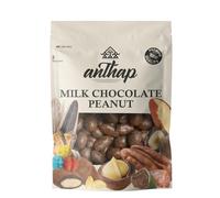 Anthap Milk Chocolate Peanut, Crunchy Roasted Peanuts Coated in Smooth Chocolate, Rich, Creamy & Indulgent Flavor, Perfect for Snacking & Gifting, Great for Movie Nights & Parties (500g)