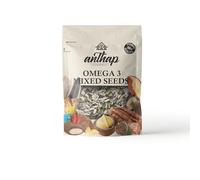 Anthap Omega 3 Seed Mix, Natural Mixed Seeds With Chia, Linseed, Pumpkin & Sunflower Seeds, Vegan & Gluten Free, High In Omega 3, 1kg