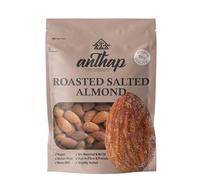 Anthap Roasted Salted Almond, Californian Almonds, No Oil, No Other Preservatives, Perfectly Roasted & Lightly Salted, Crunchy & Flavorful, High in Protein & Healthy Fats, Premium Quality Almonds, 1kg