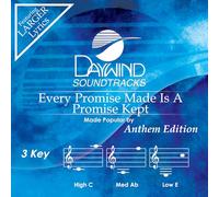 Anthem Edition - Every Promise Made Is A Promise Kept [Accompaniment/Performance Track]