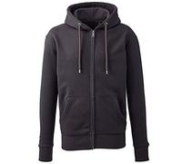 Anthem Men's Full Zip Hoodie Hooded Sweatshirt, Charcoal, L