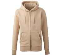 Anthem Men's Full Zip Hoodie Hooded Sweatshirt, Desert Sand, M