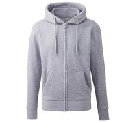 Anthem Men's Full-Zip Hoodie Hooded Sweatshirt Grey Marl S