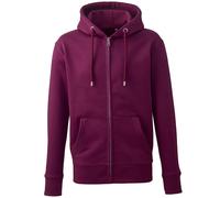 Anthem Men's Full Zip Hoodie in Burgundy | Size: Small Anthem Burgundy S