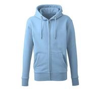Anthem Men's Full Zip Hoodie in Light Blue | Size: XL Anthem Light Blue XL