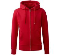 Anthem Men's Full Zip Hoodie in Red | Size: XL Anthem Red XL