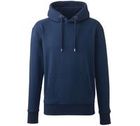 Anthem Men's Plain Burgundy Hoodie in Mid Navy | Size: XL Anthem Mid Navy XL