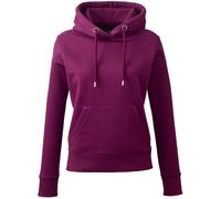 Anthem Women's Plain Purple Hoodie in Burgundy | Size: Medium Anthem Burgundy M