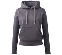 Anthem Women's Plain Purple Hoodie in Charcoal | Size: XS Anthem Charcoal XS