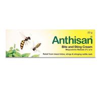 Anthisan Bite & Sting Cream Relief from insect bites, stings & stinging nettle rash, 20 g ( Pack of 1)