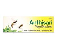 Anthisan Bite & Sting Cream Relief from insect bites, stings & stinging nettle rash, 20 g ( Pack of 1)