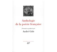Anthologie de la poesie francaise - leatherbound