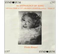 Anthology of Song 2 by Schubert (2007-11-06)