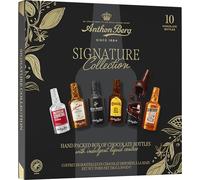 Anthon Berg 10 Chocolate Liqueurs, Dark Chocolate with Spirit Fillings, Luxurious Gift Collection, 156 g (Pack of 1)