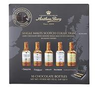 Anthon Berg 10-Piece Single Malts Scotch Collection Assorted Chocolates Set