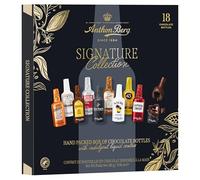 Anthon Berg 18 Chocolate Liqueurs, Dark Chocolate Case With Delicious Famous Spirit Liquid Fillings, Father's Day Gifting, 281 g (Pack of 1)