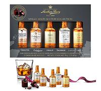 Anthon Berg 5 Single Malt Scotch Whisky Liqueurs, with a Delicious Chocolate filling, 78 g (Pack of 1)