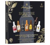 Anthon Berg 6 Chocolate Liqueurs, Dark Chocolate Case With Delicious Famous Spirit Liquid Fillings, Father's Day Gifting, 93 g (Pack of 1)