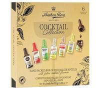 Anthon Berg 6 Cocktails, Dark Chocolate with Spirit & Fruit Concentrate Fillings, Luxurious Gift Collection, 93 g (Pack of 1)