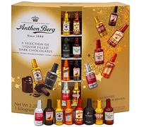 Anthon Berg Liquor Filled Dark Chocolates Gift Box Assortment Pack (Pack of 64)