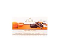 Anthon Berg - Marzipan Covered in Dark Chocolate - Apricot & Brandy - Box of 220g - With a delicious jam of fresh fruits flavoured with Brandy.