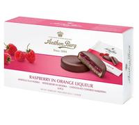 Anthon Berg Raspberry and Orange Liqueur Marzipans 220 g (Pack of 2)