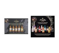 Anthon Berg Signature Spirits Bundle, Refined & Sophisticated Chocolate Experience - 1x15 Single Malt Scotch Whisky Liqueurs (230g) & 1x12 Chocolate Liqueurs with Famous Spirit Liquid Filling (187g)