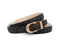 Anthoni Crown Women's 433d10 Belt, Black (Schwarz 010), 44 (Size: 100)