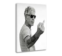 Anthony Bourdain (3) Poster Decorative Painting Canvas Wall Posters And Art Picture Print Modern Family Bedroom Decor Posters 16x24inch(40x60cm)