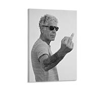 Anthony Bourdain Poster Decorative Painting Canvas Wall Posters And Art Picture Print Modern Family Bedroom Decor Posters 20x30inch(50x75cm)